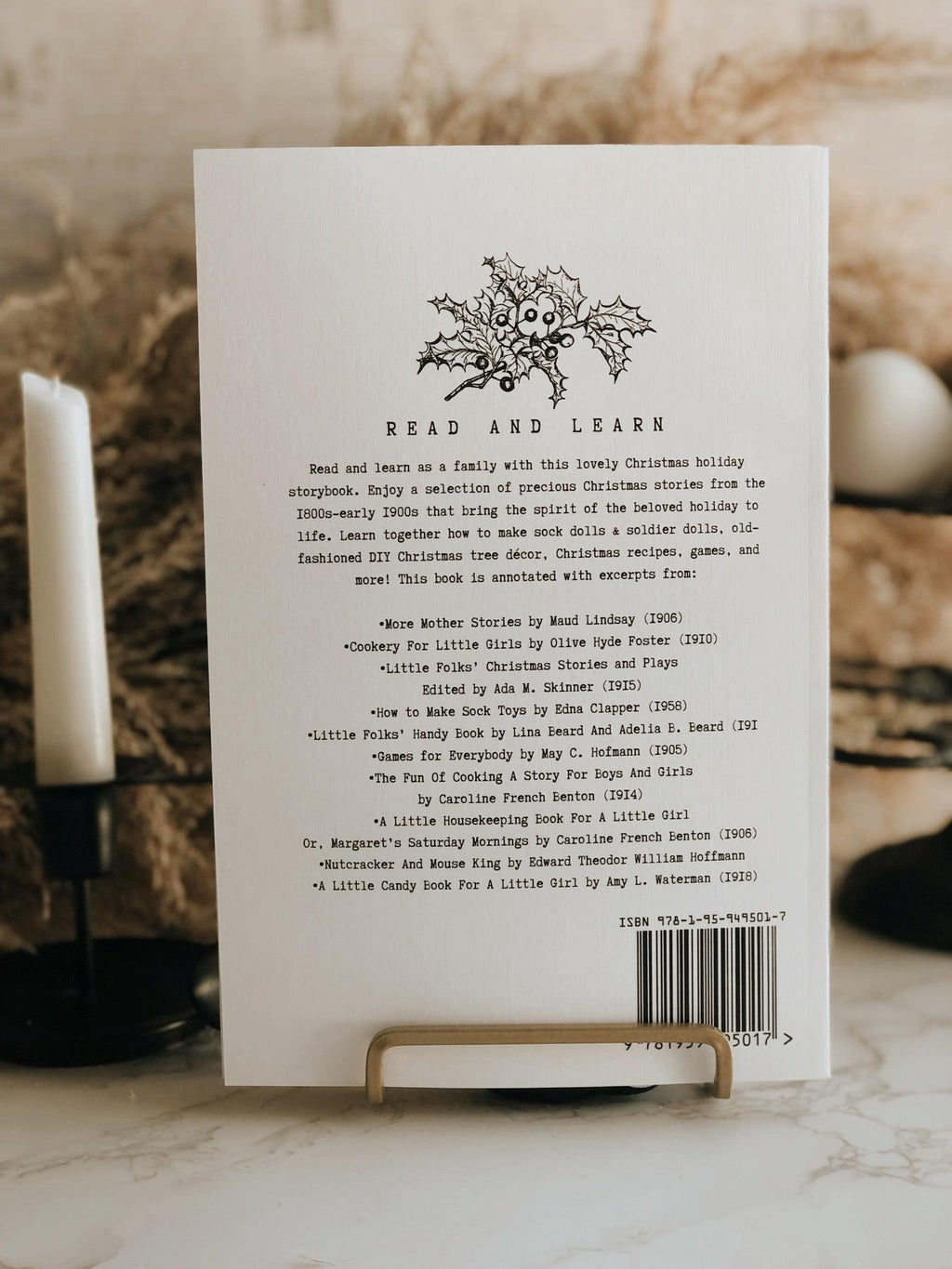 A Farmhouse Holiday Heirloom Linen 2 Book Set | Read & Learn Books for Families - Farmhouse Book Co.