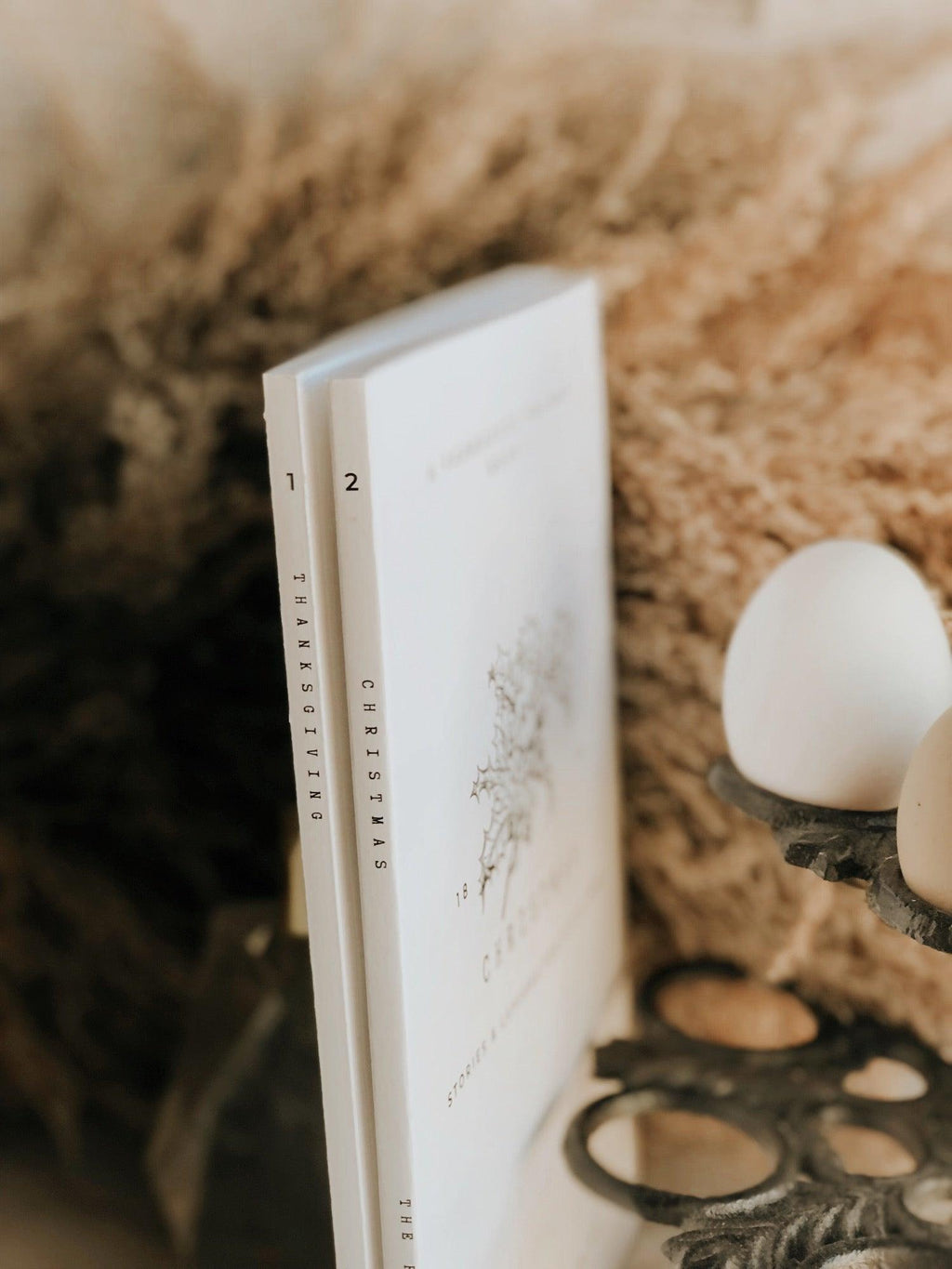 A Farmhouse Holiday Heirloom Linen 2 Book Set | Read & Learn Books for Families - Farmhouse Book Co.